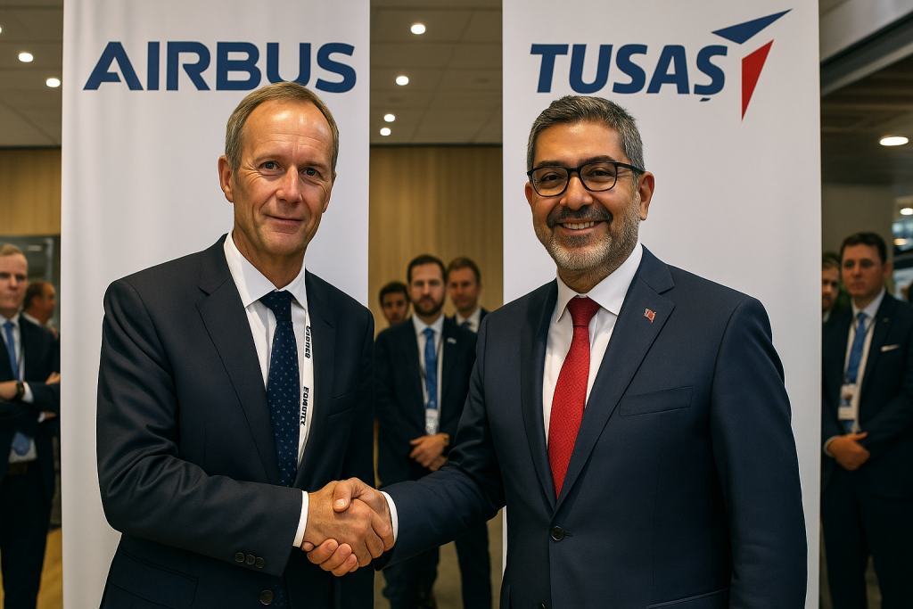 Avrupa’nın uçağı, Türkiye’de üretiliyor! TUSAŞ, Airbus’ın kalbine girdi