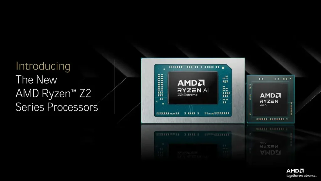 AMD Ryzen Z2 serisine iki yeni işlemci eklendi!