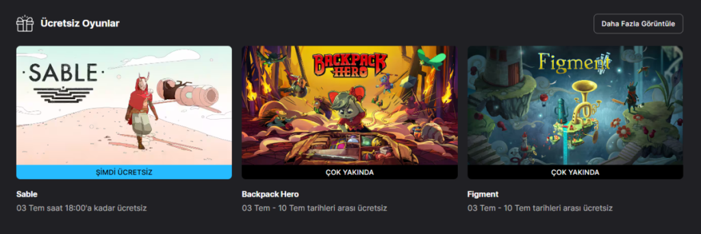 Haftanın Ücretsiz Epic Games Store Oyunu (26 Haziran)