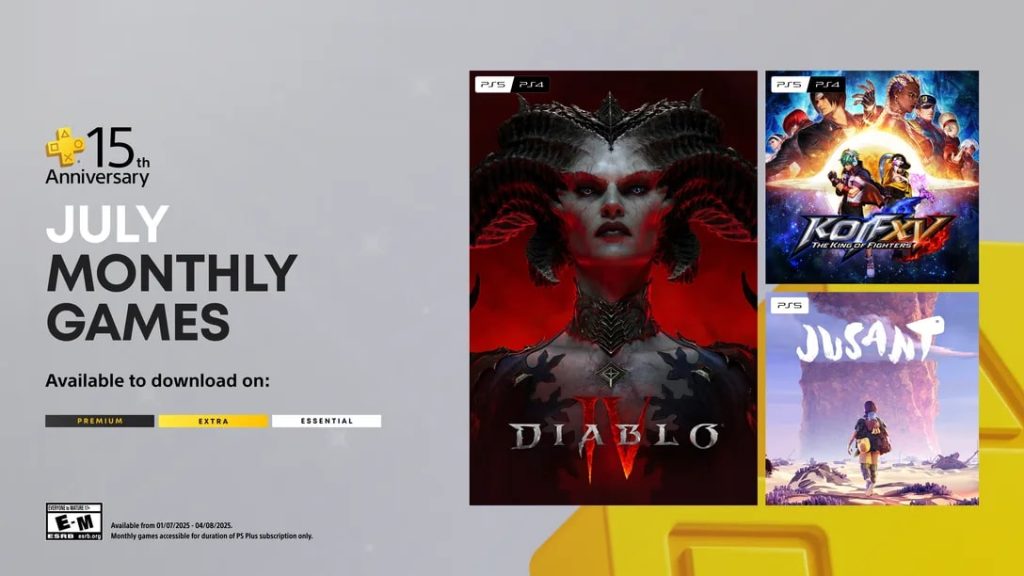 PlayStation Plus Temmuz 2025 Oyunları Açıklandı