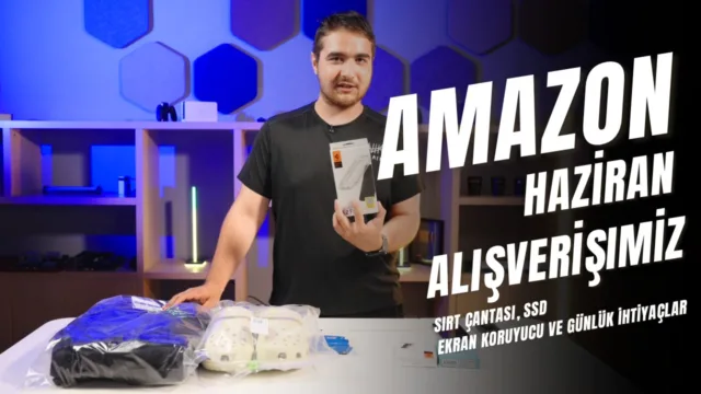 Amazon Haziran Alışverişimiz! Sırt Çantası, SSD, Ekran Koruyucu ve Günlük İhtiyaçlar