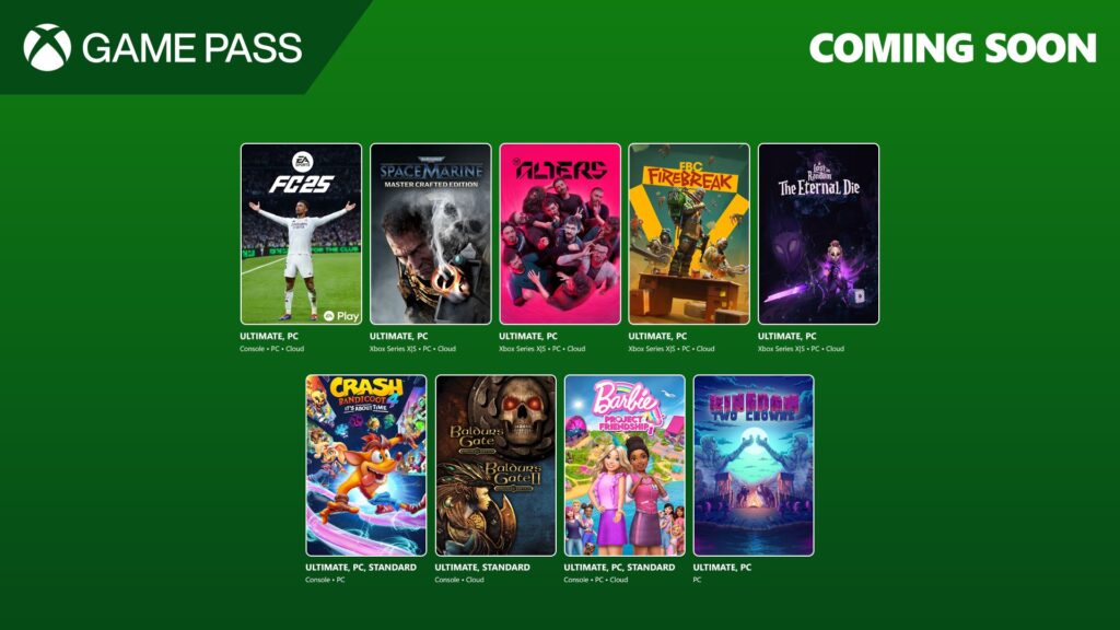Game Pass Haziran 2025 Oyunları Duyuruldu
