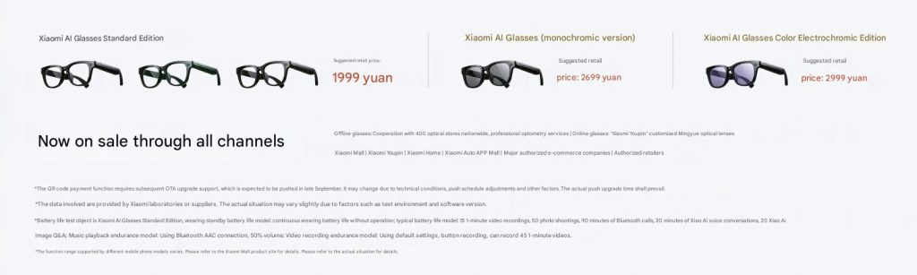 Xiaomi’den yeni nesil yapay zeka gözlüğü: AI Glasses tanıtıldı