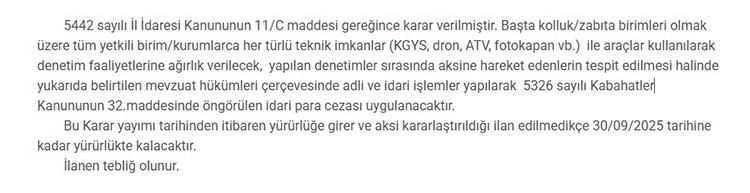 Bartın’da Ormanlık Alanlara Giriş Yasaklandı – Bartın’da Ormana Giriş Yasak Mı?