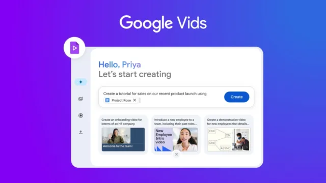 Google Vids Artık Veo 3 ile Sesli Videolar Üretmeye İzin Veriyor
