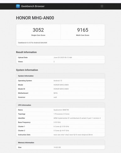 Galaxy Z Fold 7 rakibi olacak: Honor Magic V5 performans testinde!