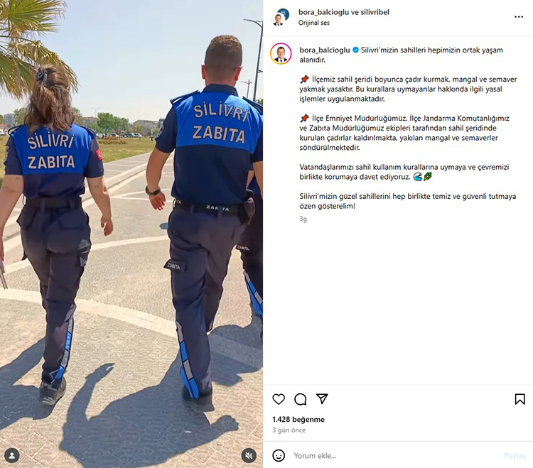 İstanbul Silivri’nin Sahil Bölgesinde Kamp Ve Ateşli Piknik Yapmak Yasaklandı!
