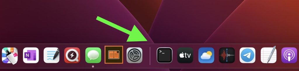 Mac’te Dock’ta gösterilen son uygulama sayısı değiştirme