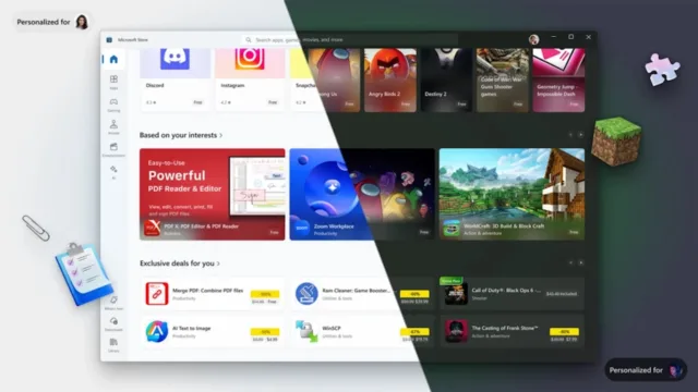 Microsoft Store İyileştirilmiş Öneriler ve Daha Fazla Entegrasyon Sunacak