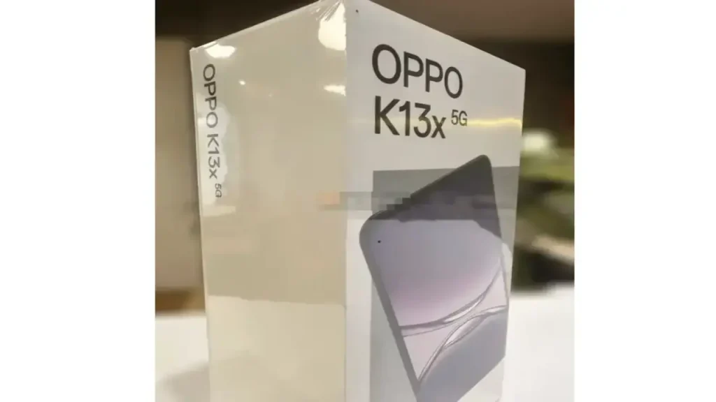 OPPO K13x yakında geliyor! İşte tasarımı