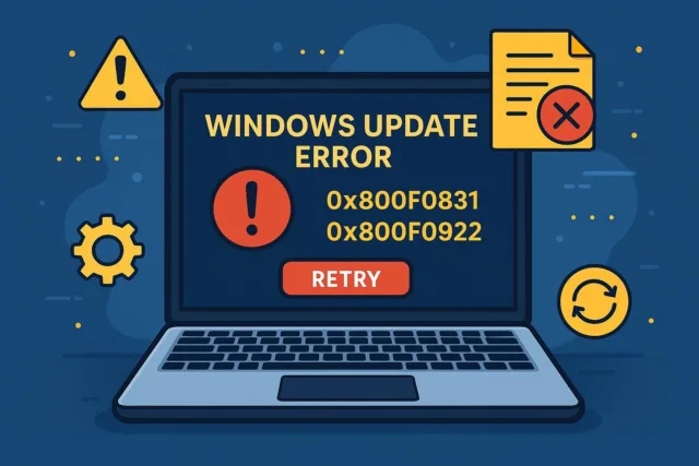 0x800f0922 ve 0x8007000E Windows Update Hatası Nasıl Çözülür?