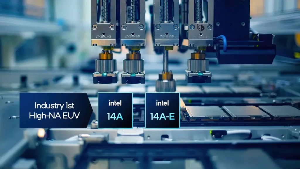 Intel 14A çip üretim sürecini noktalıyor