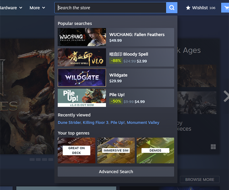 Steam Mağaza Menüsü Yeniden Tasarlandı: Yenilikler Neler?
