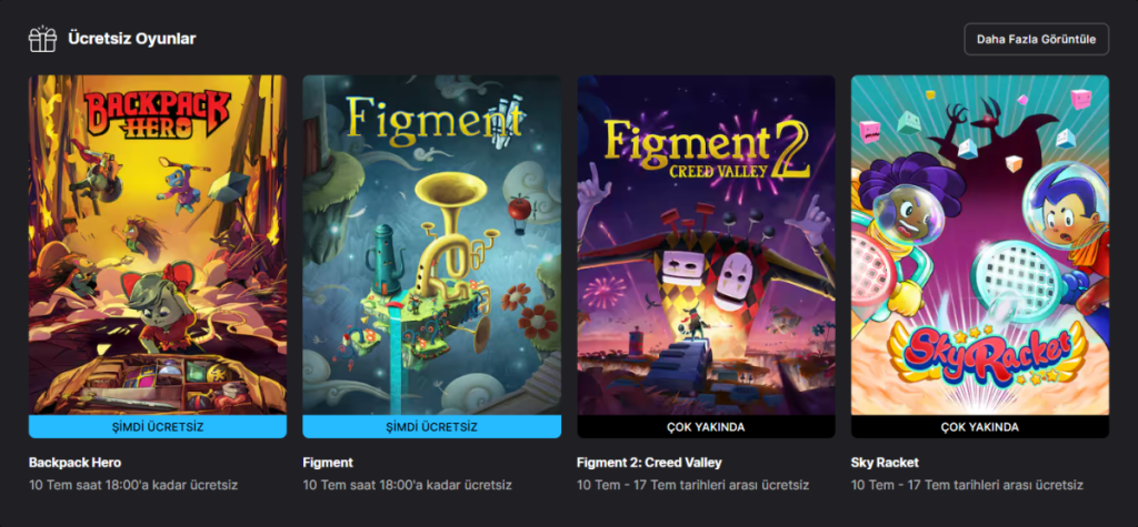 Haftanın Ücretsiz Epic Games Store Oyunları (3 Temmuz)