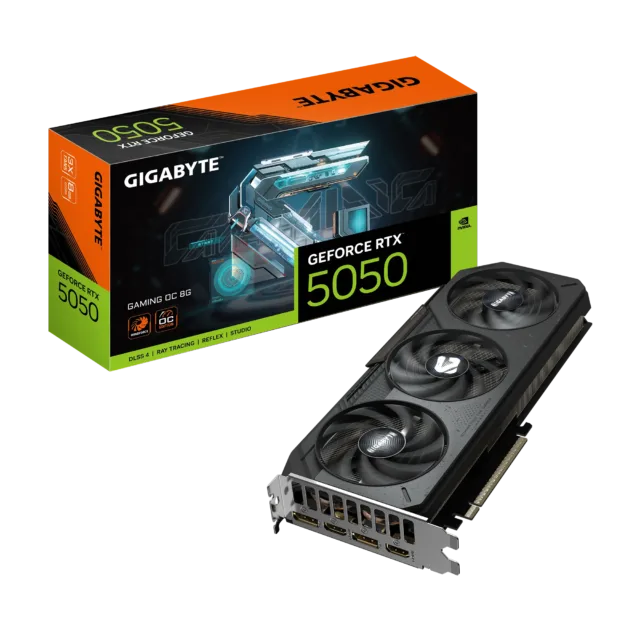 GIGABYTE, GeForce RTX 5050 Ekran Kartlarını Piyasaya Sürüyor