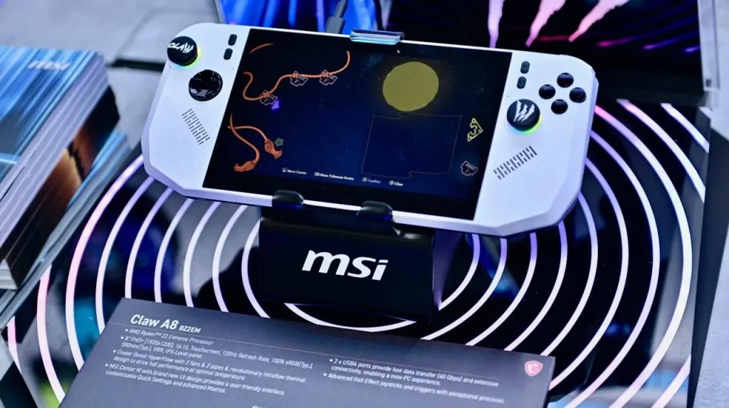 MSI Claw A8 el konsolu teste girdi: İşte sonuç