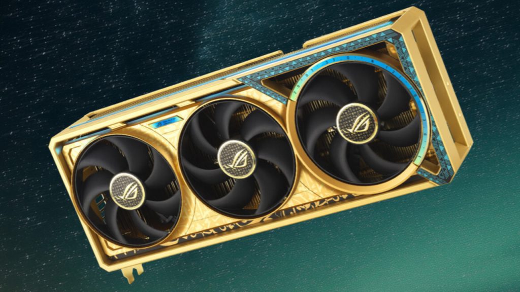 RTX 5090 ROG Astral Real Gold Edition duyuruldu