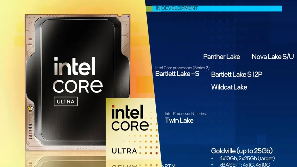Intel giriş seviyesi Wildcat Lake serisi ile geliyor