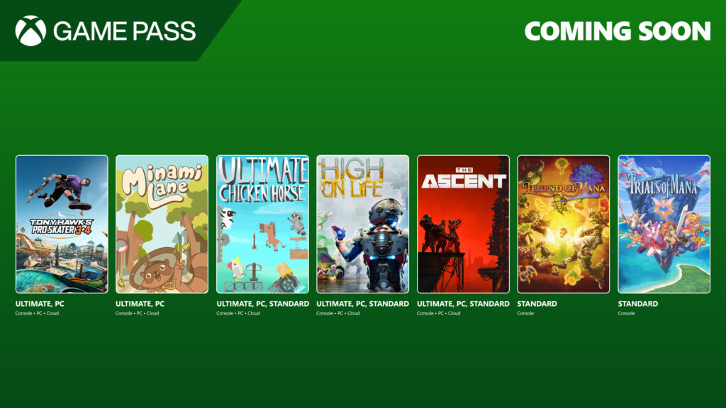 Game Pass Temmuz 2025 Oyunları Duyuruldu