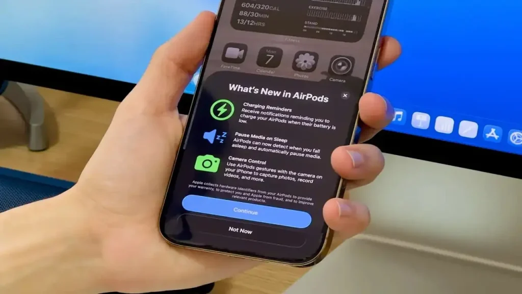 AirPods serisi yeni özellikler kazanıyor