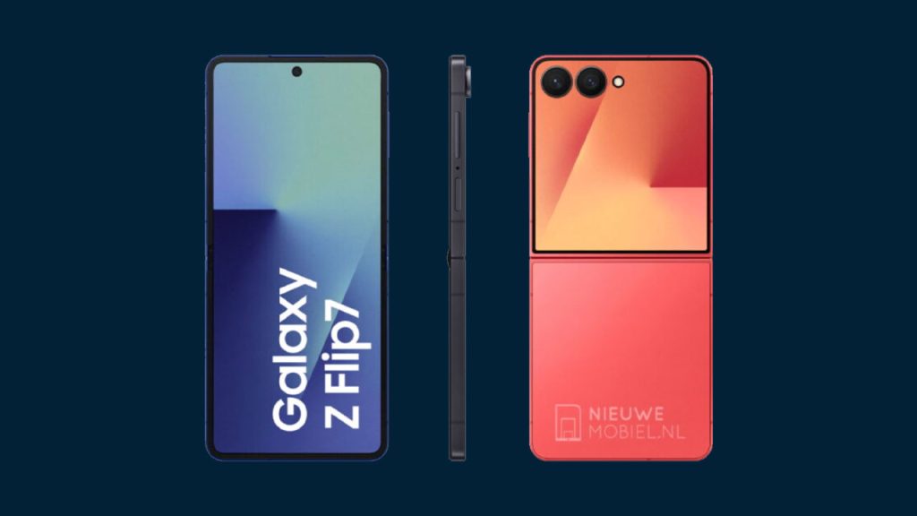 Galaxy Z Flip 7 FE, Flip 7, ve Fold 7 görselleri ortaya çıktı!