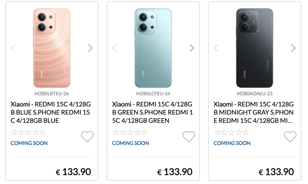 Redmi 15C’nin özellikleri ve fiyatı ortaya çıktı