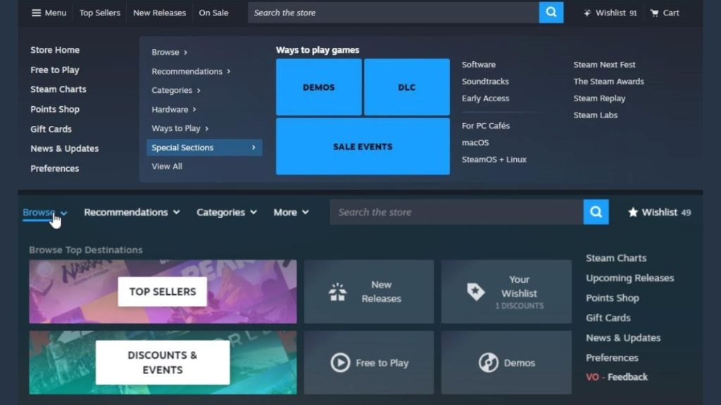 Steam Arayüzü Yakında Değişebilir – Turuncu Levye