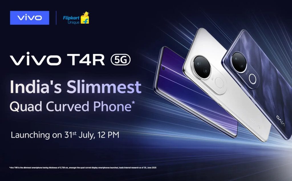 vivo T4R 5G 31 Temmuz’da tanıtılacak