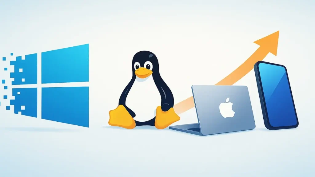 Microsoft, Windows’un ne kadar kullanıcı kaybettiğini açıkladı!
