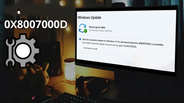 0x8007000d Windows Update Hatası Nasıl Çözülür?