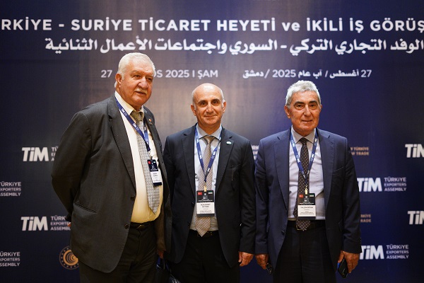 Türk ihracatçıları Suriye’den yeni ihracat bağlantılarıyla döndü