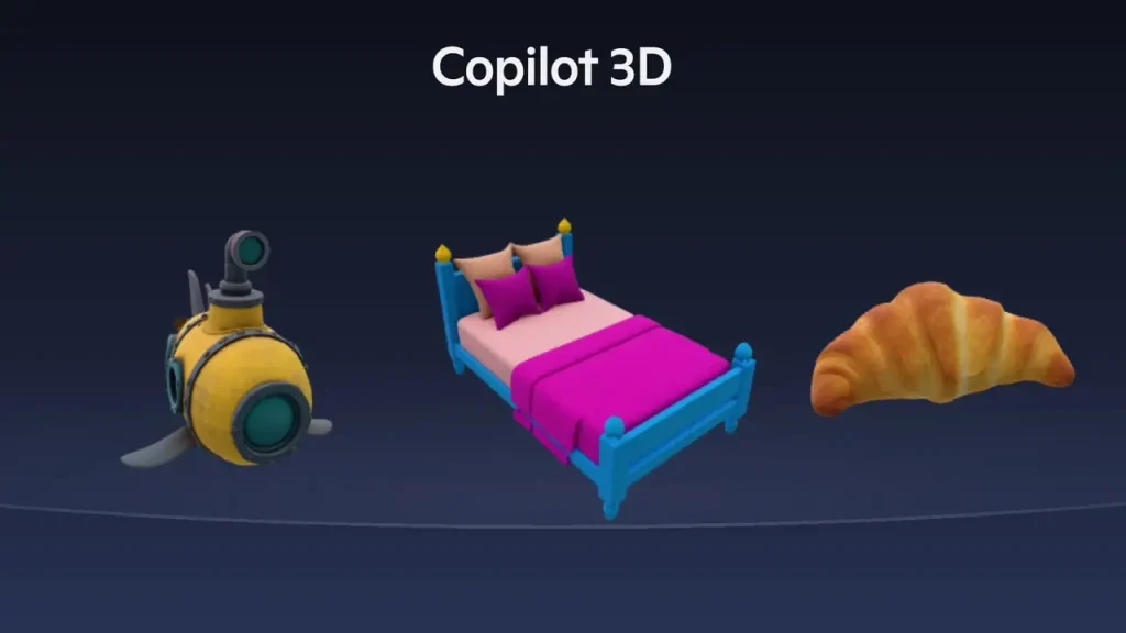 Yapay zekalı Copilot 3D tanıtıldı: İşte özellikleri