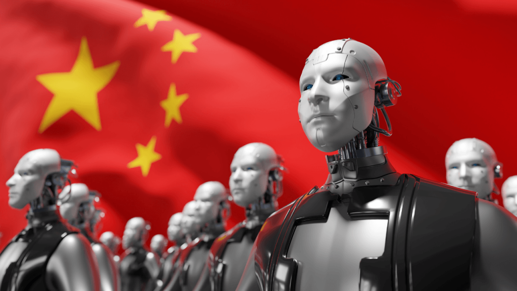 Çin’de açılan mağazada insan biçimli robotlar satışa sunuldu