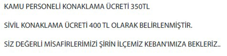 Elazığ Öğretmenevleri 2025 Konaklama Fiyatları Ve İletişim Bilgileri