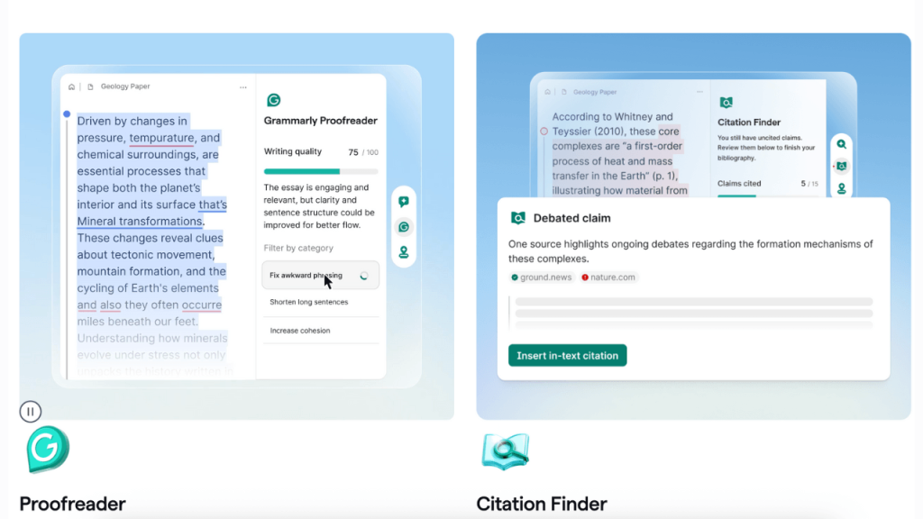 Grammarly, sekiz yeni yapay zeka agent’ını tanıttı