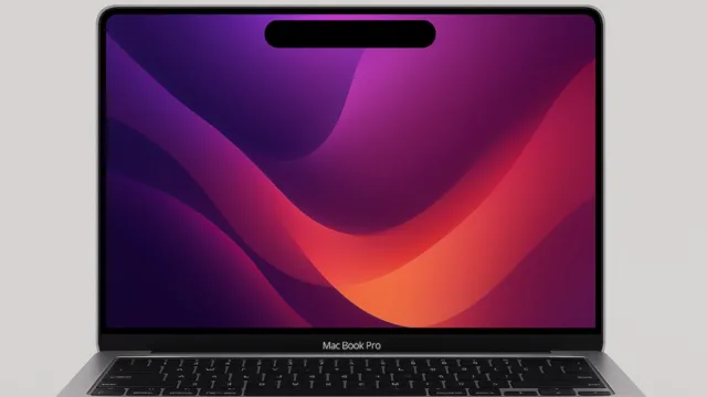 OLED MacBook Pro, iPhone Benzeri Dynamic Island ile Gelebilir