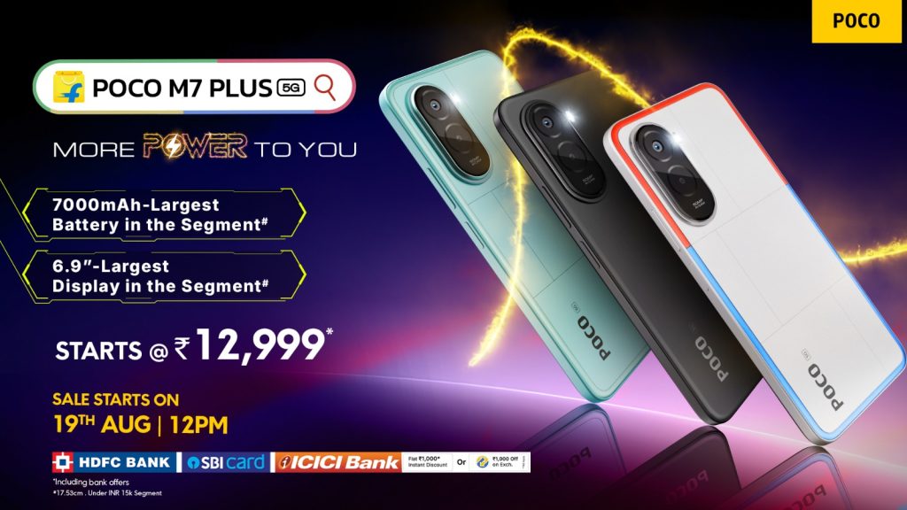 7.000 mAh bataryalı POCO M7 Plus 5G tanıtıldı