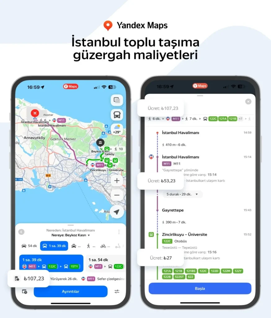 Yandex Maps önemli bir yenilik getirdi