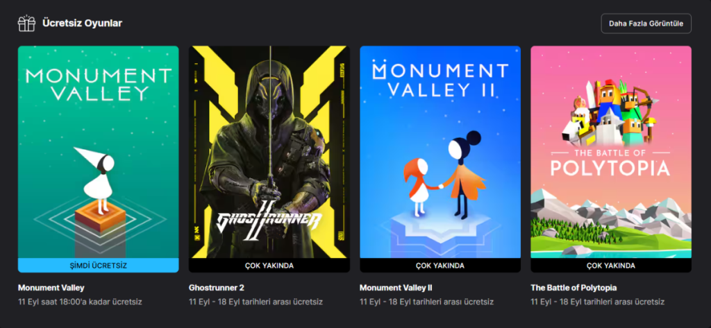 Haftanın Ücretsiz Epic Games Store Oyunu (4 Eylül)