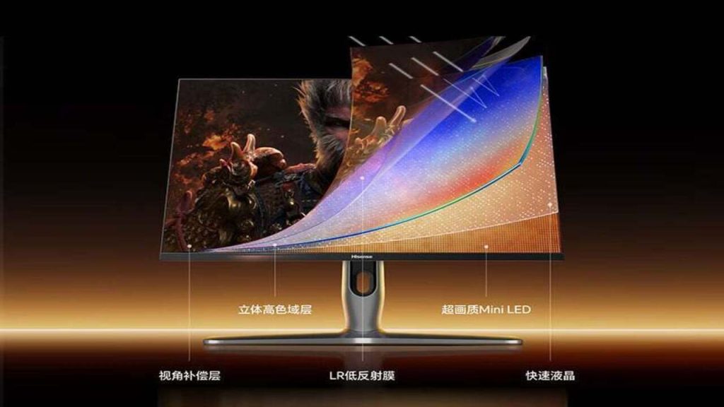 mini LED panelli 4K monitör tanıtıldı!
