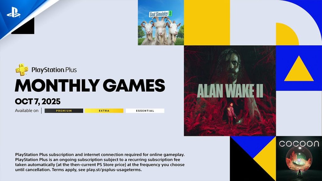 PlayStation Plus Ekim 2025 Oyunları Açıklandı
