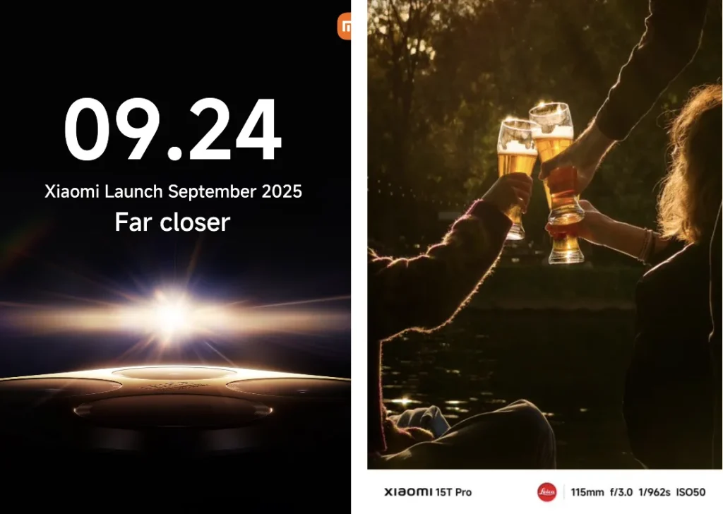 Xiaomi 15T serisi için geri sayım: Tanıtım tarihi ortaya çıktı