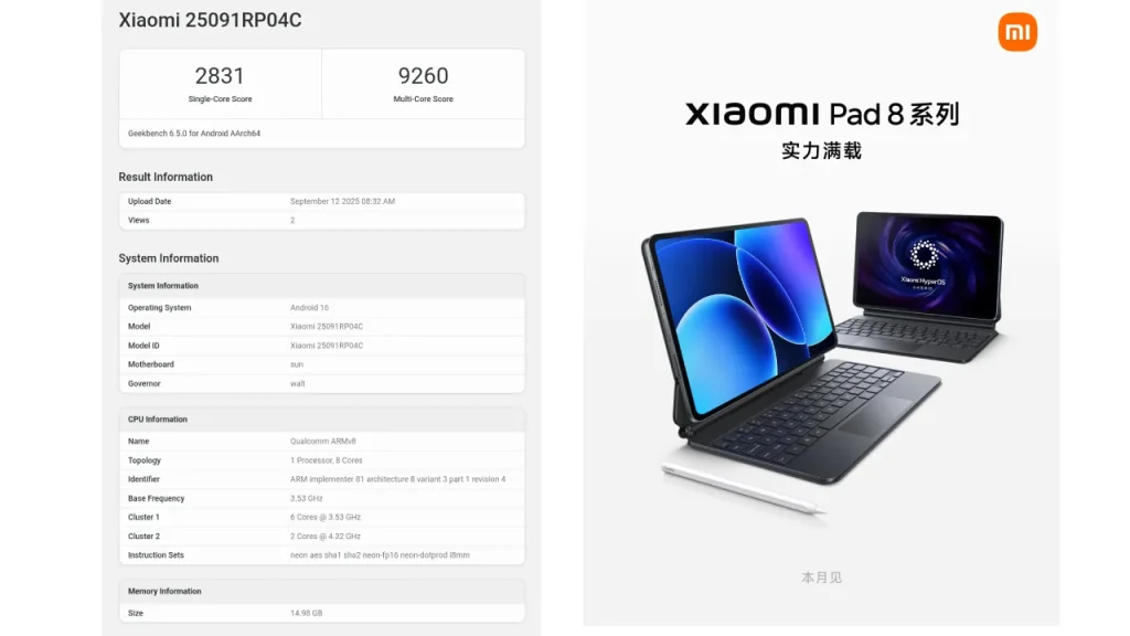 PUBG canavarı Xiaomi Pad 8 için geri sayım başladı