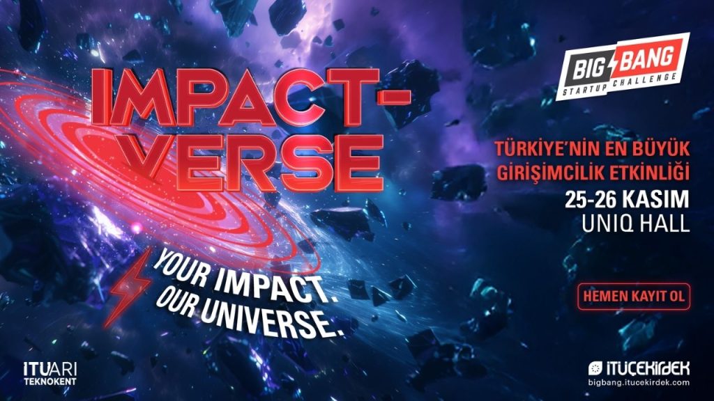 Big Bang Startup Challenge bu yıl 25-26 Kasım’da UNIQ İstanbul’da gerçekleştirilecek