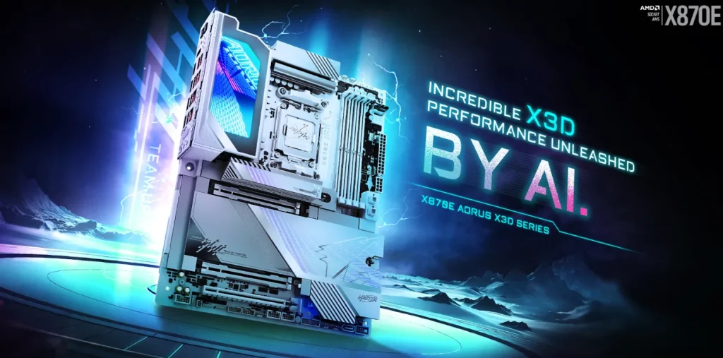 GIGABYTE X870E AORUS X3D serisi tanıtıldı