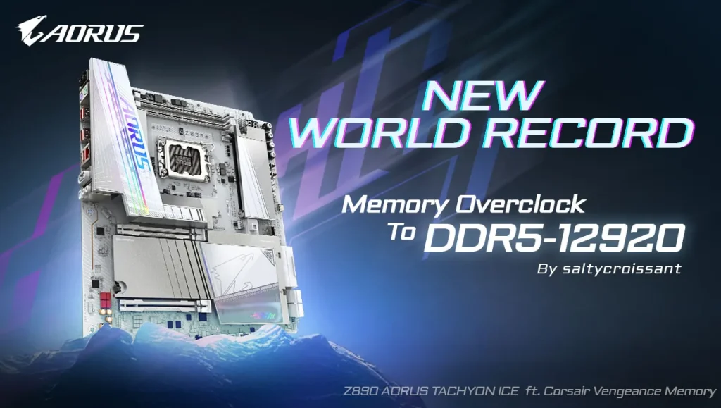 DDR5’te yeni dünya rekoru: 12.920 MT/s