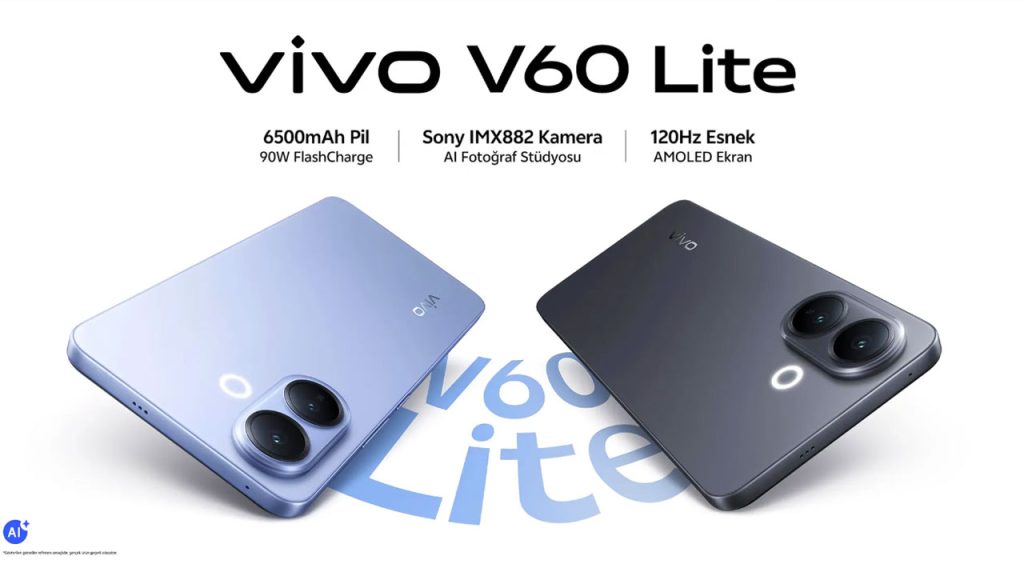vivo V60 Lite 4G Türkiye’de satışa çıktı! İşte fiyatı